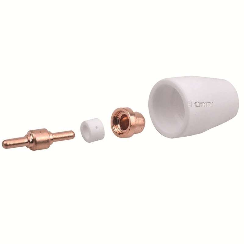 跨境温州40A/PT31等离子切割配件 LG40电极喷嘴保护罩分流器78PCS