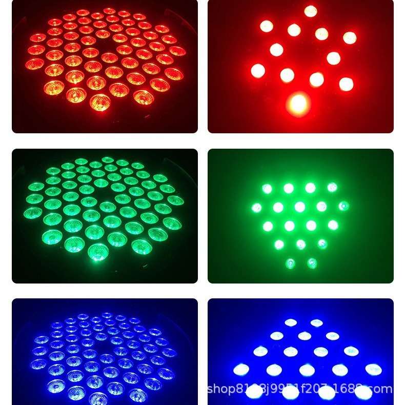 全彩帕灯系列舞台灯18 24 54 27 72 108颗led四合一氛围染色灯rgb