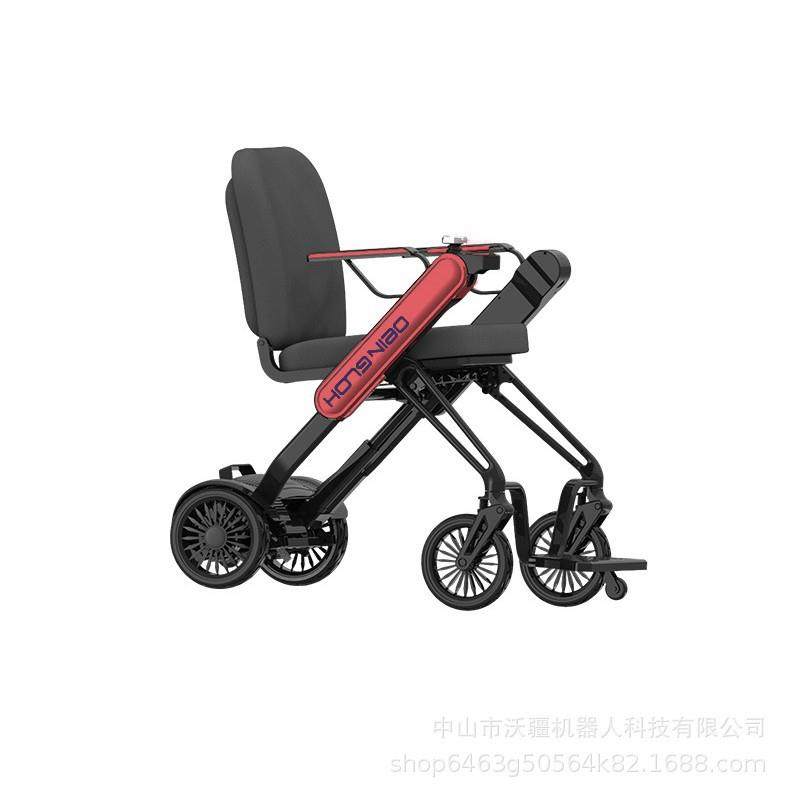 厂家电动轮椅电动折叠轻便智能全自动残疾人老年人代步车四轮锂电