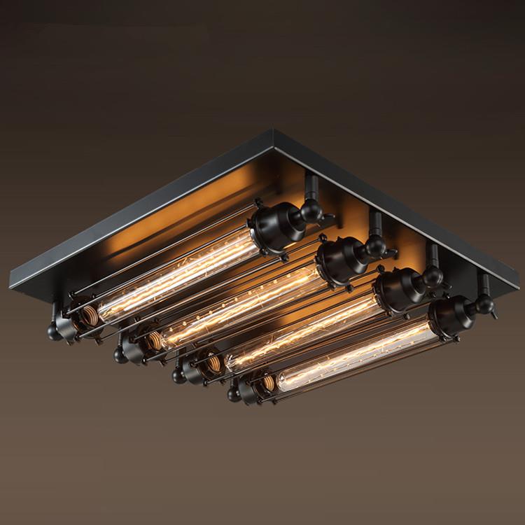 loft美式乡村复古怀旧创意餐厅吧台走廊过道工业风恶魔岛长迪壁灯