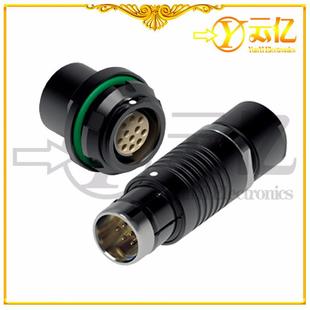 航空插头0F1F1.5F2F推拉自锁连接厂家连接器