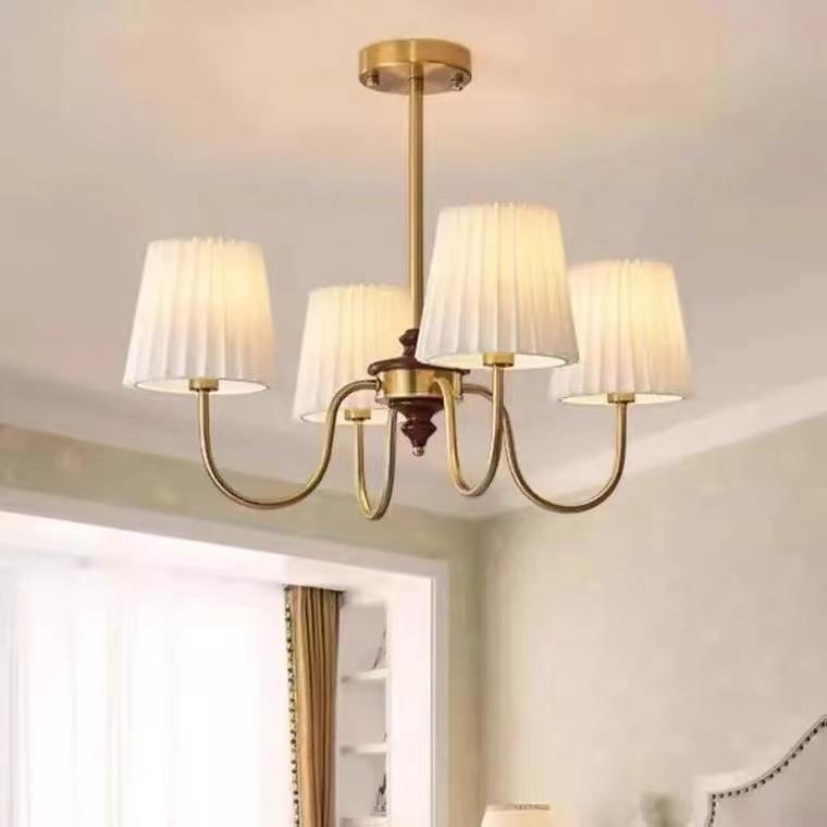 轻奢欧式美式灯客厅灯餐厅法式复古卧室灯主卧吊灯灯具