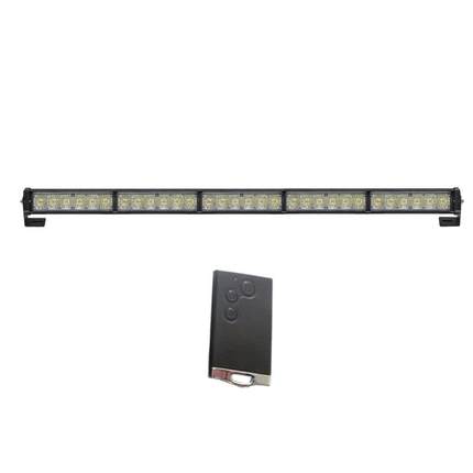 源头工厂：遥控棒子灯爆闪中网灯进口LED芯片警示灯杠灯800-6D5B