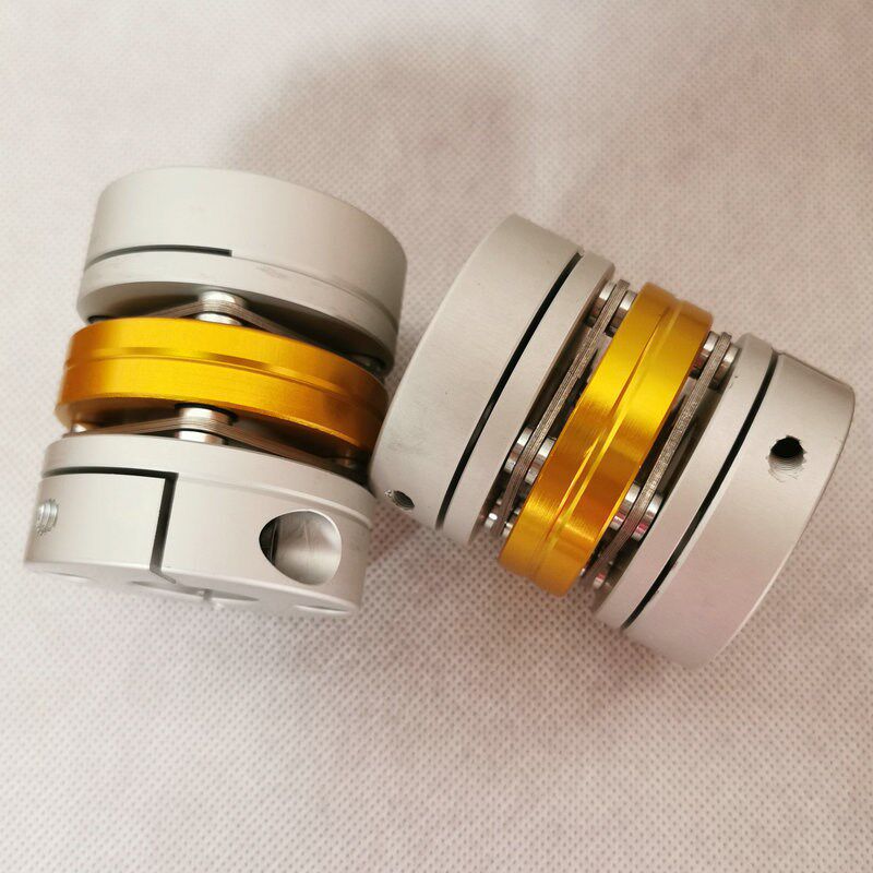 热销KH4-50双节膜片联轴器 铝合金弹性连轴器 高精密不锈钢联轴器