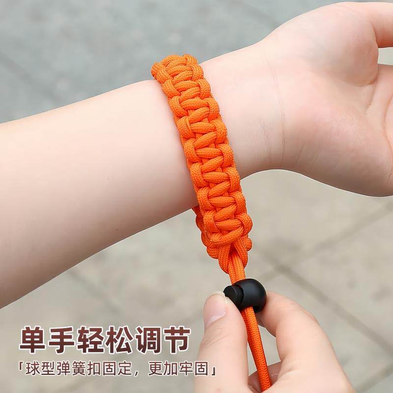热销手工编织微单反相机手腕带编织手绳挂绳快拆扣防丢防摔配件适