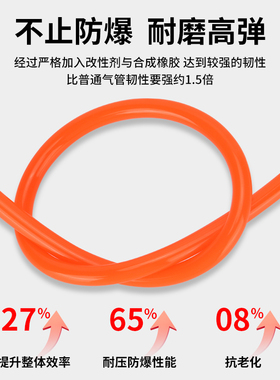 热销PU气管气动软管8*5气泵空压机气管6/4/12/10/16mm气管耐高压