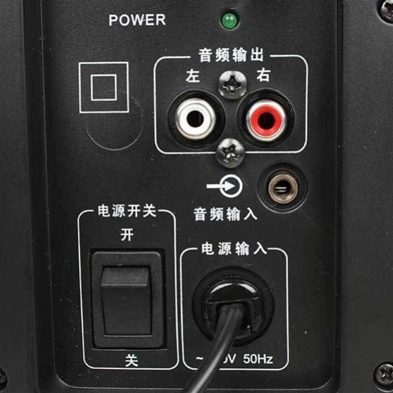 热销双莲花头音频线2rca二对二红白讯号输出线电视音响箱AV连接线