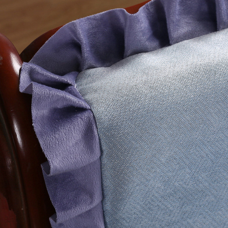 热销新中式红实木沙发坐垫带靠背连一体三人四季通用加厚海绵组合