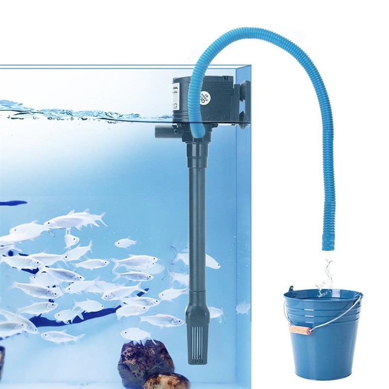 热销鱼缸水泵静音三合一潜水泵过滤潜水泵水族箱增氧抽水泵水循环
