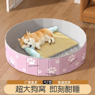 宠物可折叠洗澡池大中型狗狗戏水游泳浴缸跨境亚马逊热销便携狗狗