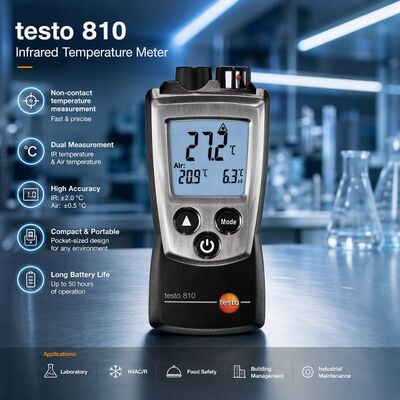 testo 810 - Pocket-sized infrared thermometer