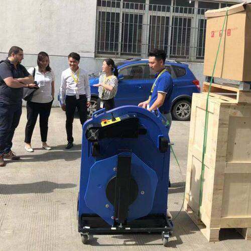 宁波穿带包装机 自动卡板托盘包装打包机 淘乐TP-800穿带机