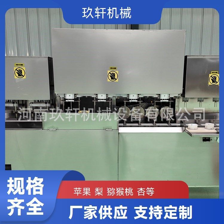 雪梨削皮去核机 罐头厂用梨削皮去核分瓣机