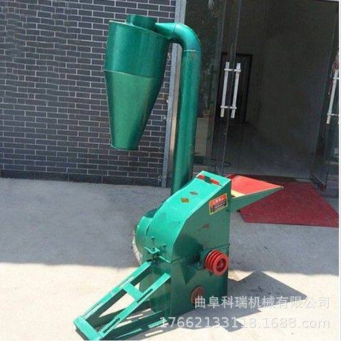 家用小型玉米粉碎机 科瑞生产五谷杂粮破碎机 麦草稻草秸秆打糠机
