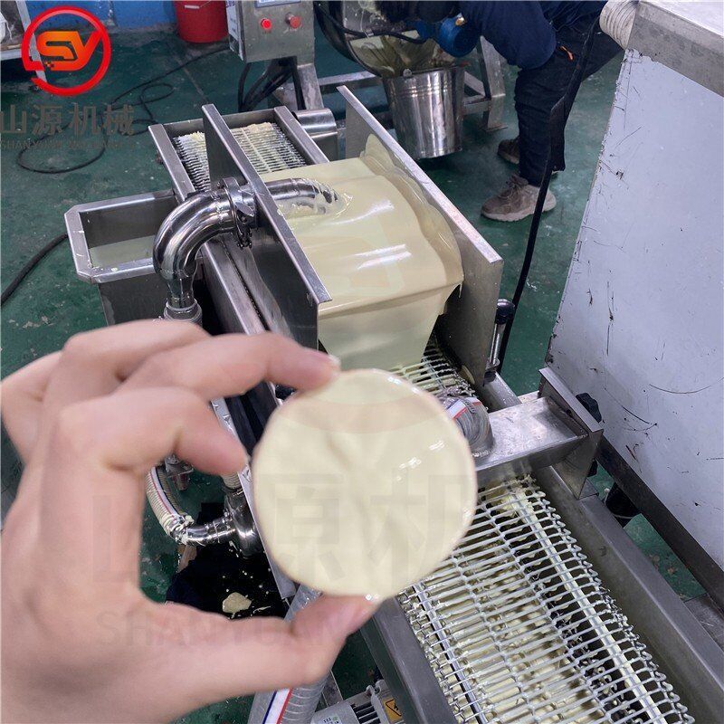 柠檬片巧克力涂层机全自动裹巧克力设备冻干香橙片涂层机器