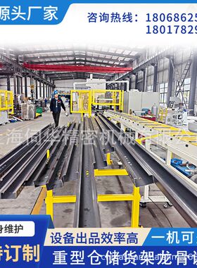 伺华仓储货架立柱成型机冷弯龙骨设备滚压成型机生产厂家