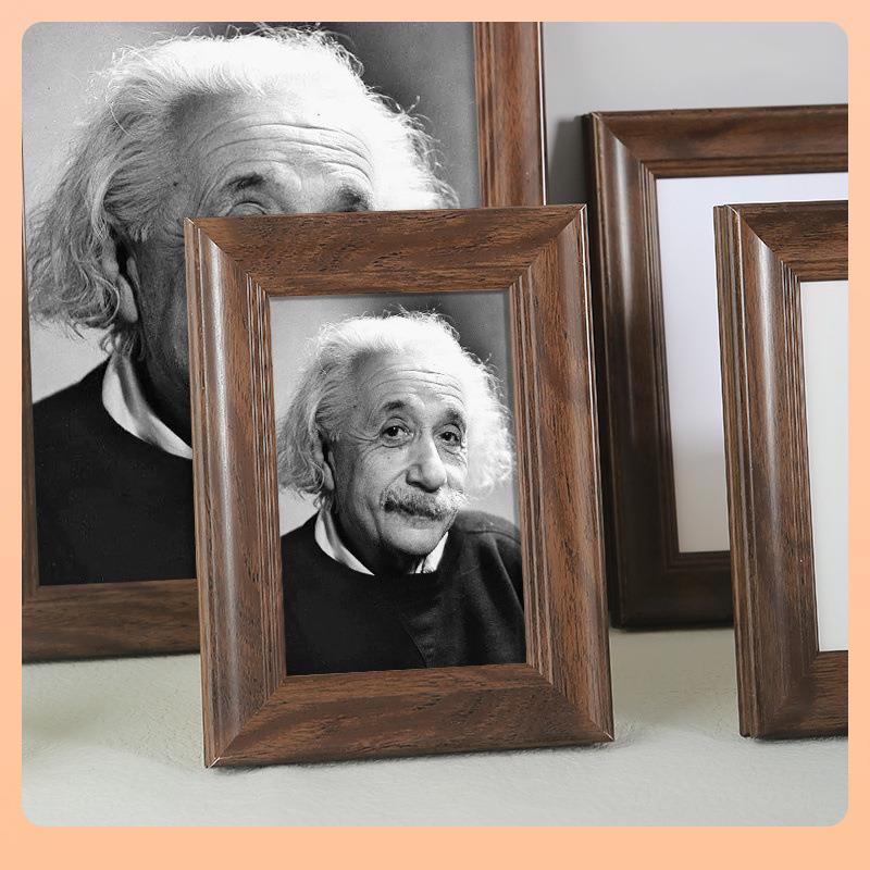 Θ老人遗像框架摆台a4相框挂墙打印相片展示框A3遗照装裱定 制画
