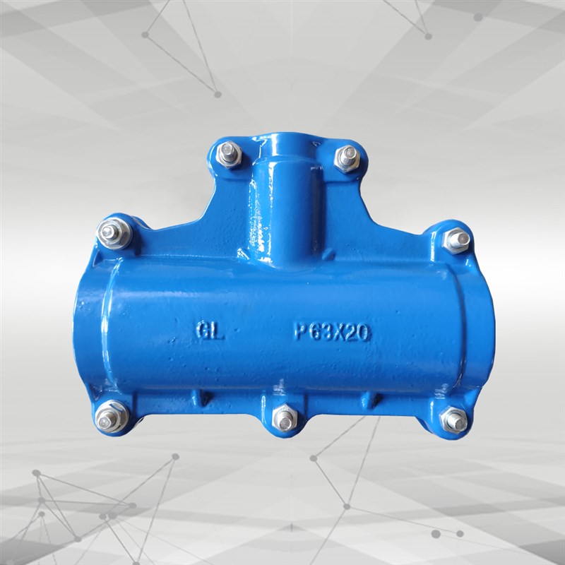 热销哈夫节三通补漏器变径抢修节PE/PPR热熔电熔管40/50/63/75/90