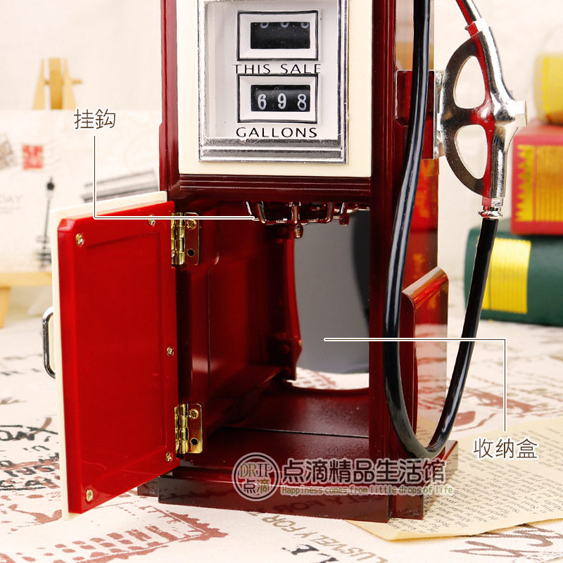 热销创意复古加油机音乐盒八音盒新奇毕业生日礼物送朋友女友男友