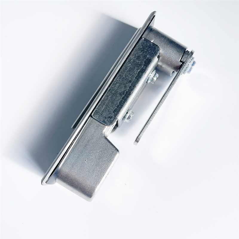 热销热销配电箱锁MS490开关柜锁142*34mm黑色柜子锁818不锈钢工业