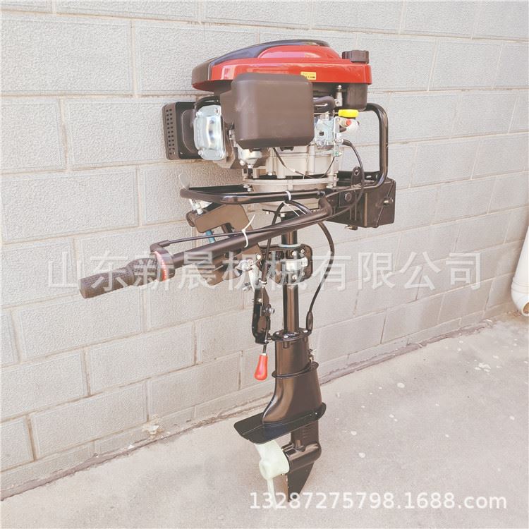 大功率船挂机 四冲程船用推进器挂桨机 小型渔船橡皮艇船外机