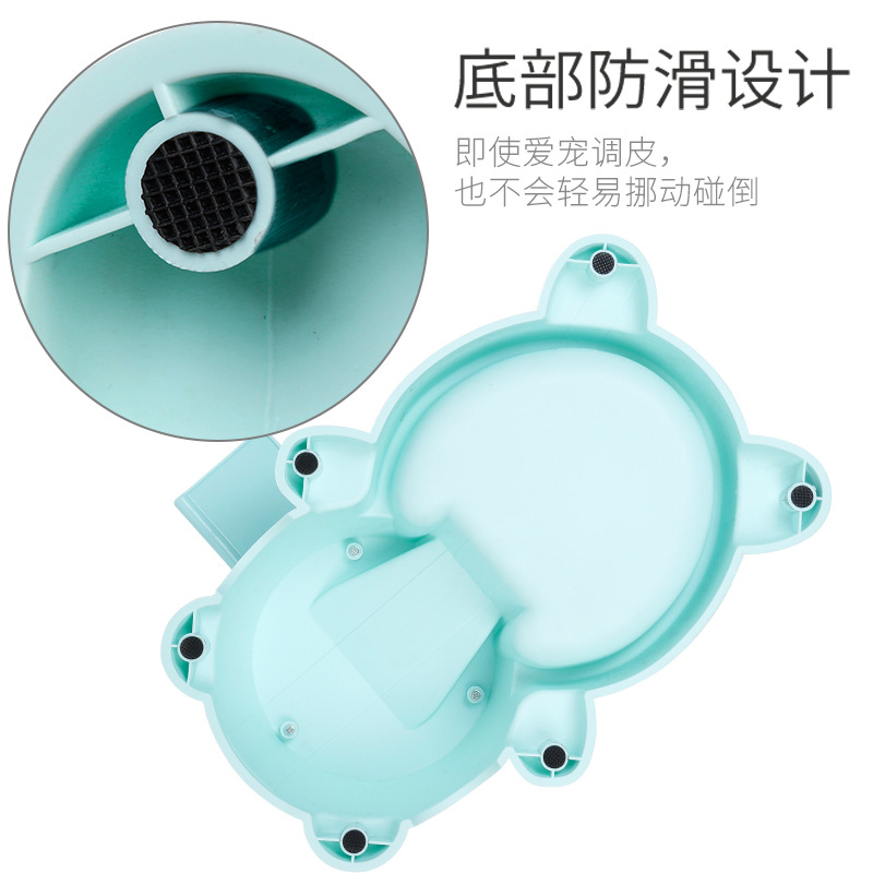 宠物自动喂食器猫狗按压式定量智力投食器碗食具宠物用品