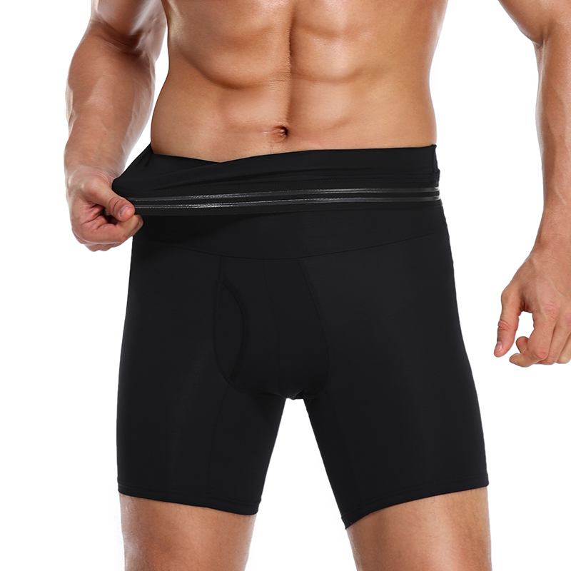 Men Tummy Control Shorts Body Shaper Compression High Waist