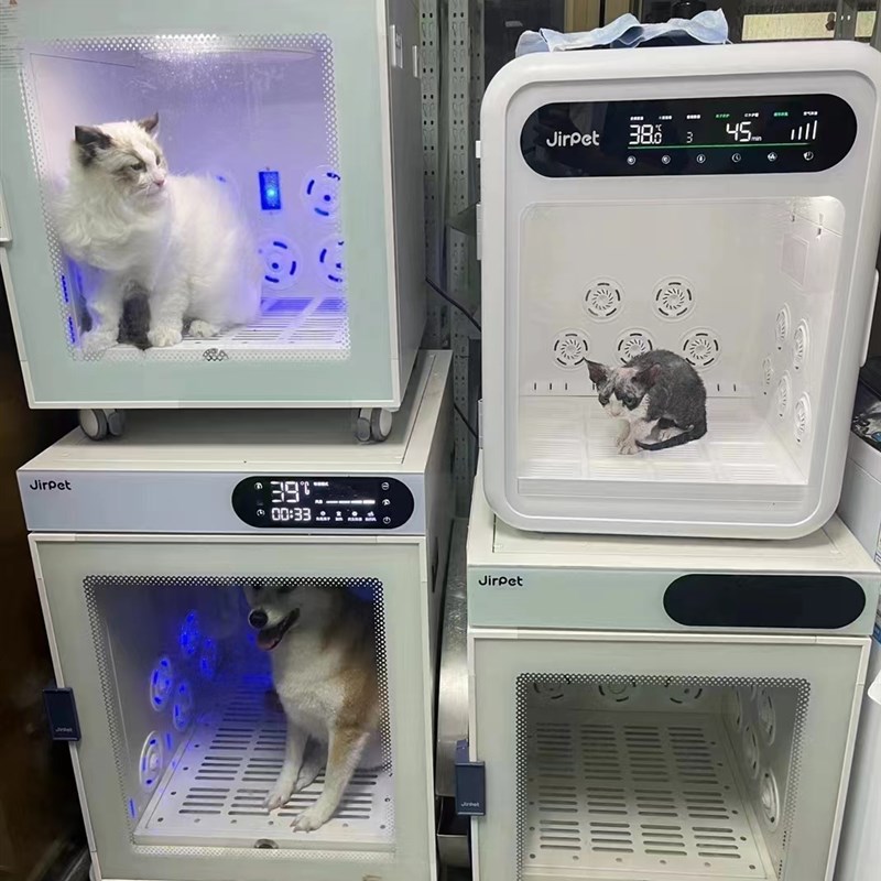 新品Jirpet庄宠宠物店烘干箱F1猫咪狗家用噪音小吹干快风力大自动