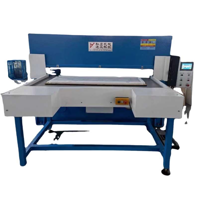 皮革下料机油压冲床吸塑海绵裁切机厂家供应精密四柱裁断机