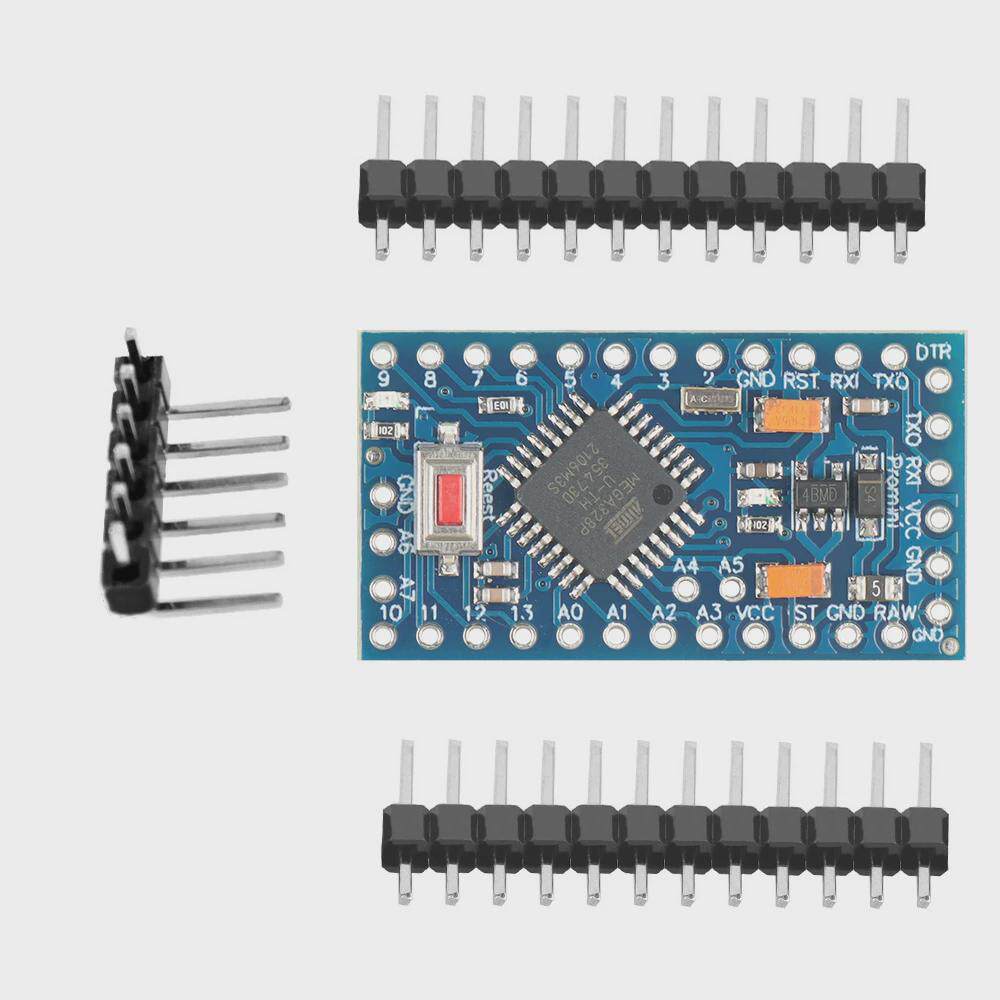 pro mini 改进版 ATMEGA328P 3.3V/8M | 5V/16M 互动媒体开发板
