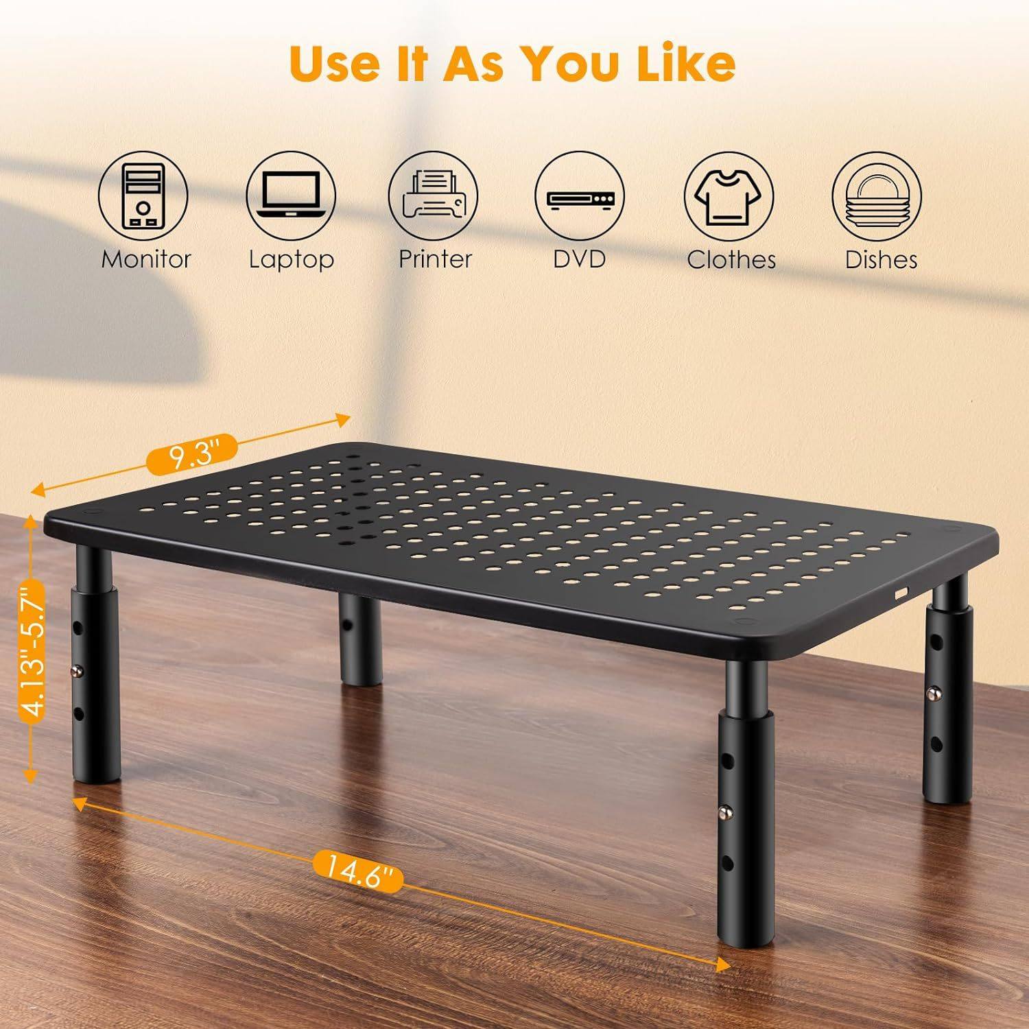 电脑支架主机可升降笔记本台式机底座增高显示器鼠标键盘