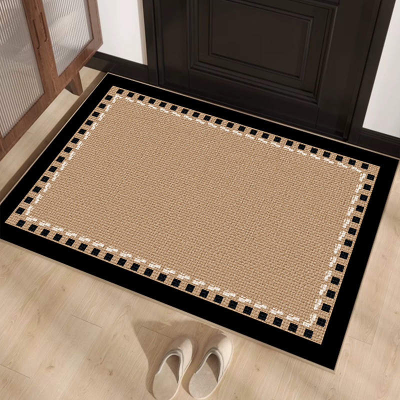 入户门地垫TPR比利时绒2025新款高级感进门玄关地毯家用防滑脚垫