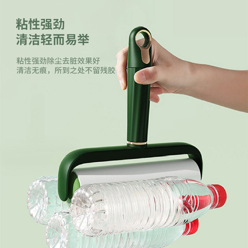 粘毛器滚筒卷毛衣服沾毛滚刷可撕式替换粘纸粘尘去毛刷除黏毛