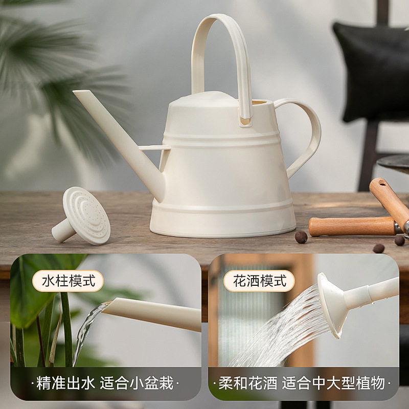 大容量手提浇花水壶加厚塑料家用洒水壶大号种菜长嘴浇水壶