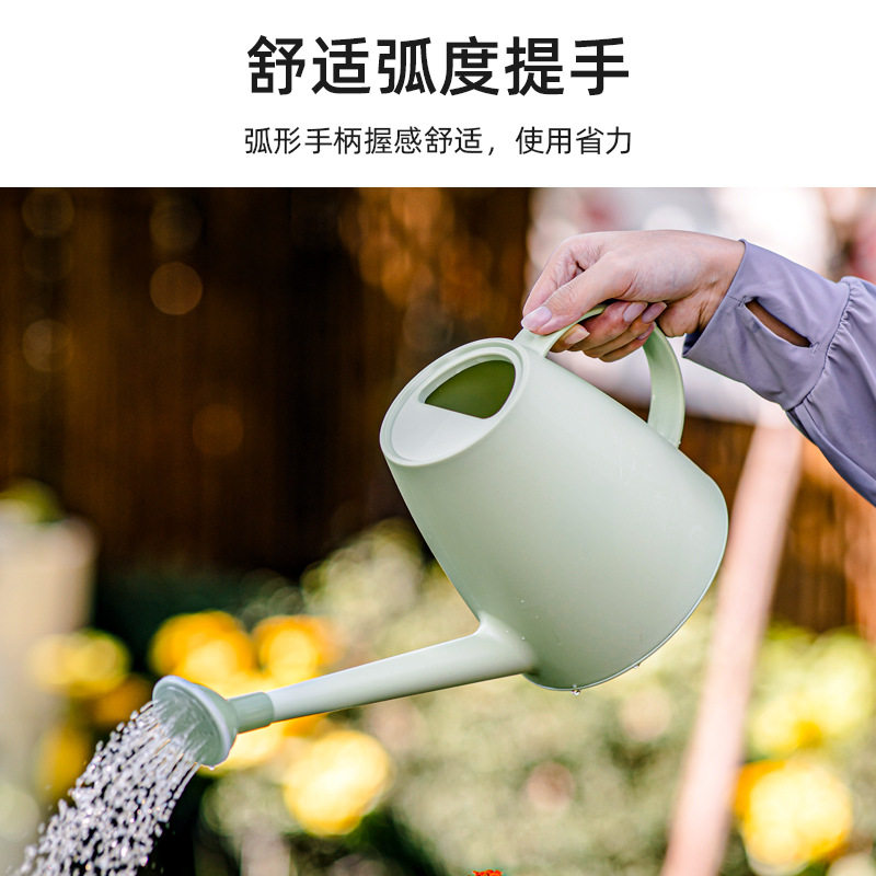 浇花水壶长嘴浇水壶浇花壶园艺工具塑料洒水壶浇花家用浇花喷壶