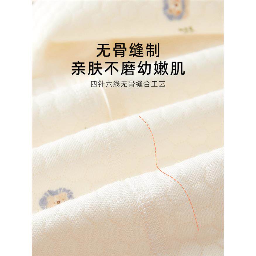 新生儿衣服秋冬保暖连体