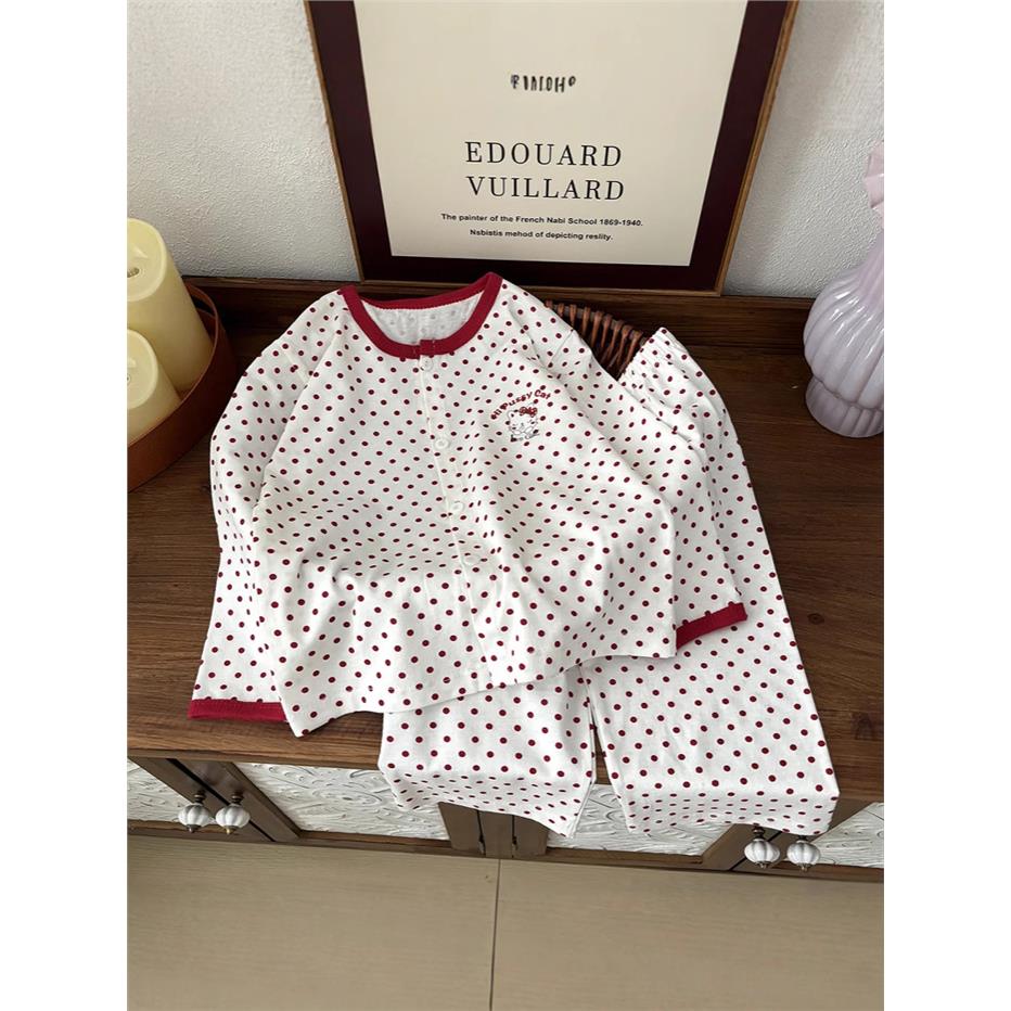 新款夏装家居服套装开衫