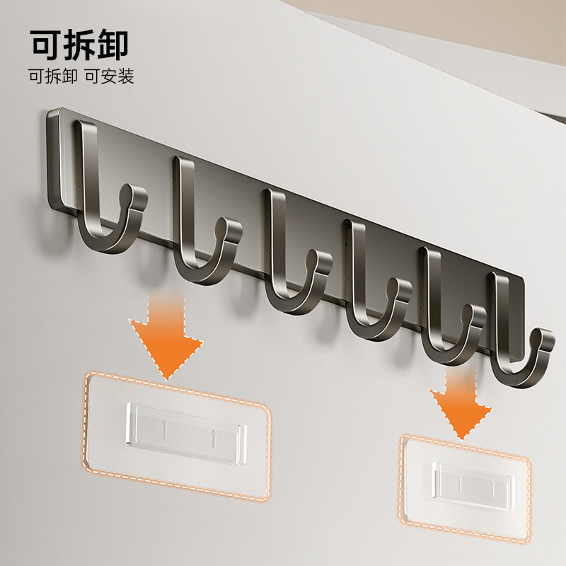 门后挂钩免打孔强力承重