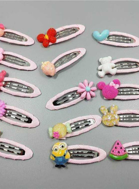 10pcs/set hair accessories baby art hairpin clip irls