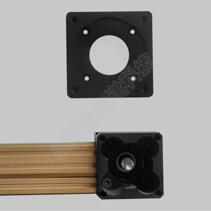 高速密封喷涂同步带滑台 直线导轨皮带滑轨 步进电机往返模组