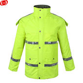 谋福CNMF202三层复合户外交通执勤两件式 套装 反光雨衣骑行保安雨