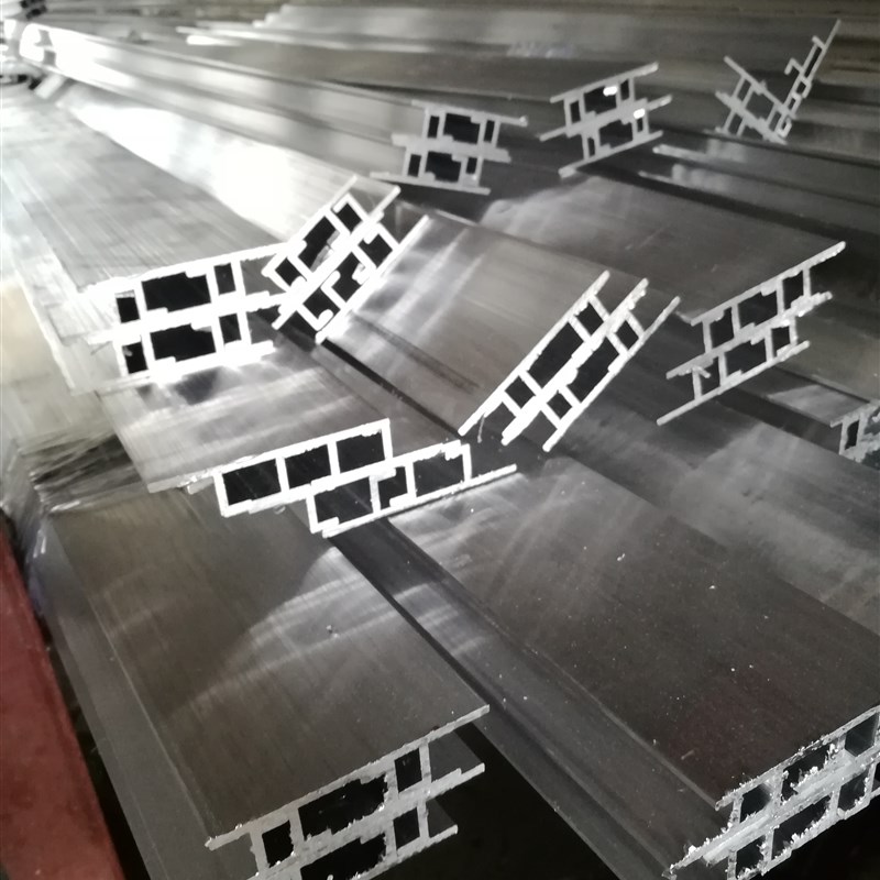 交通标志牌专用铝槽铝型材背槽滑道槽标识牌U型抱箍扣件配件卡槽