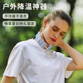 夏天挂颈冰项圈解暑冰凉贴脖子脖圈颈圈降温随身可携式 冰垫清凉冰