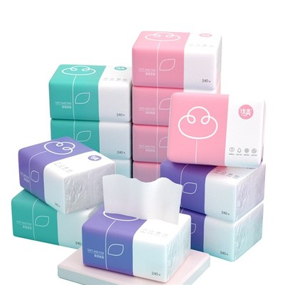 Facial Tissue Napkin Paper 4 Ply Scentless 60 Count 40Packs