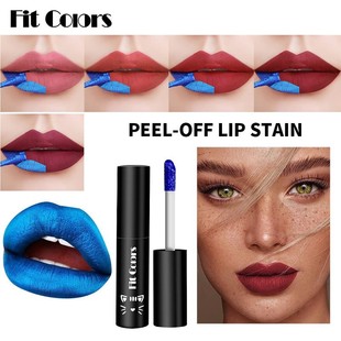 Lip Color Kit Amazing Peel Off Liquid Lipstick Long