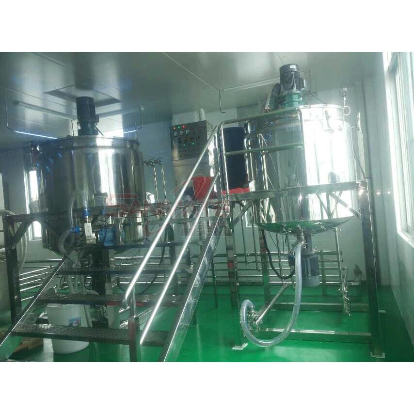 蒸汽加温酱醋调配罐导热油加热搅拌锅电加热水循环冷却搅拌罐锅