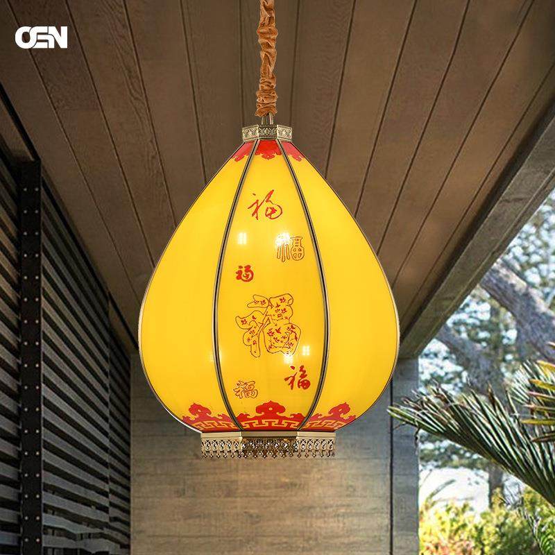 工厂定制户外全铜走廊过道灯笼户外防水玻璃中式亭子照明吊灯,家装灯饰光源,投光灯/泛光灯,淘宝优惠券,粉丝福利购,淘宝优惠卷