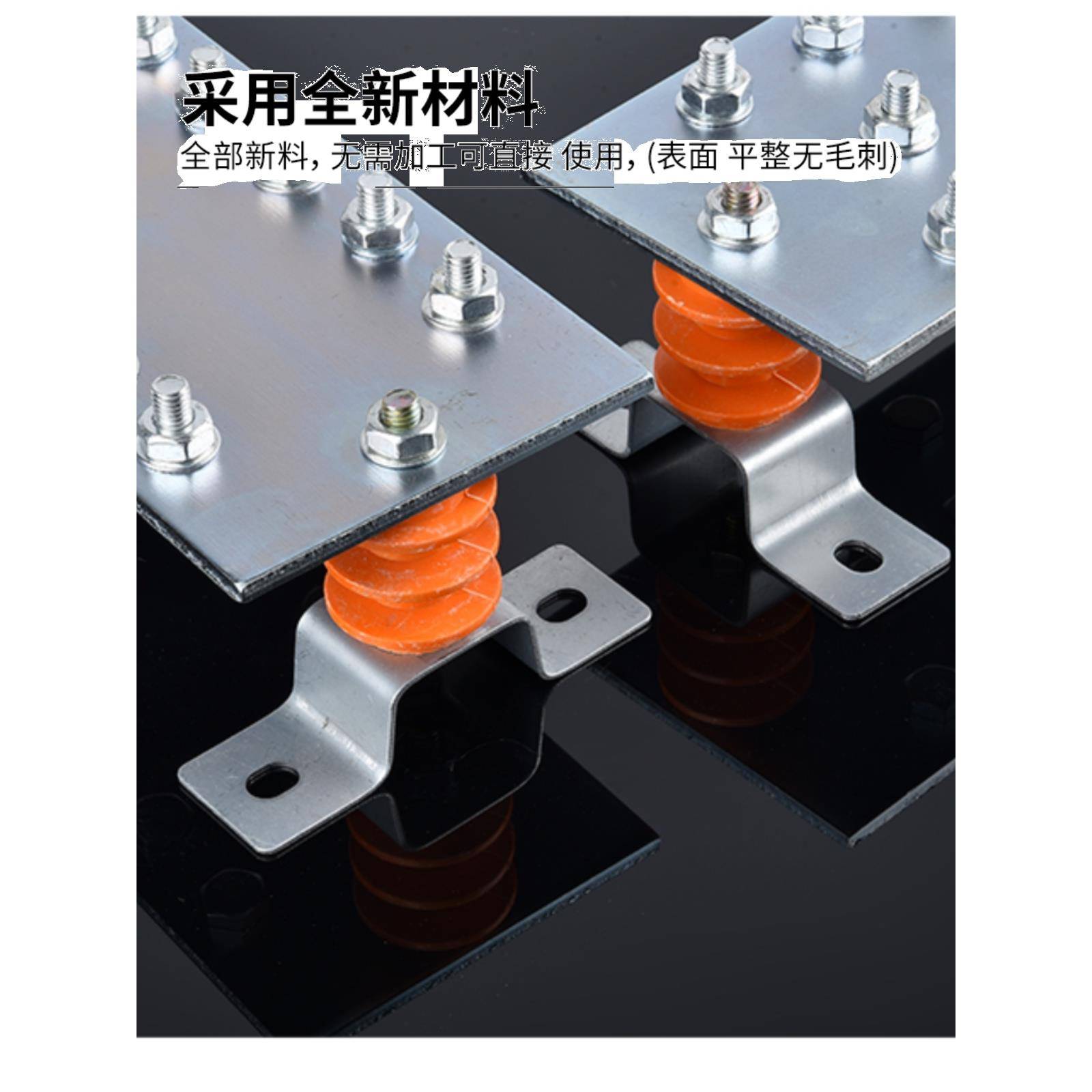 镀锌铁排接地铜排汇流排端子镀锡机房地排地线接地排机房接地铜排