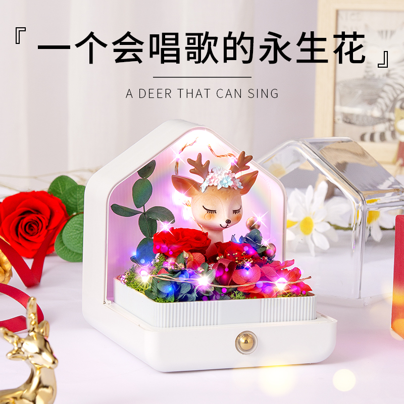 情人节送女友朋友生日礼物女生结婚纪念日送老婆媳妇浪漫实用创意