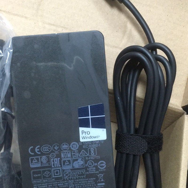 全新原装微软surface pro4拓展坞底座电源配接器15V6A  90W电源线